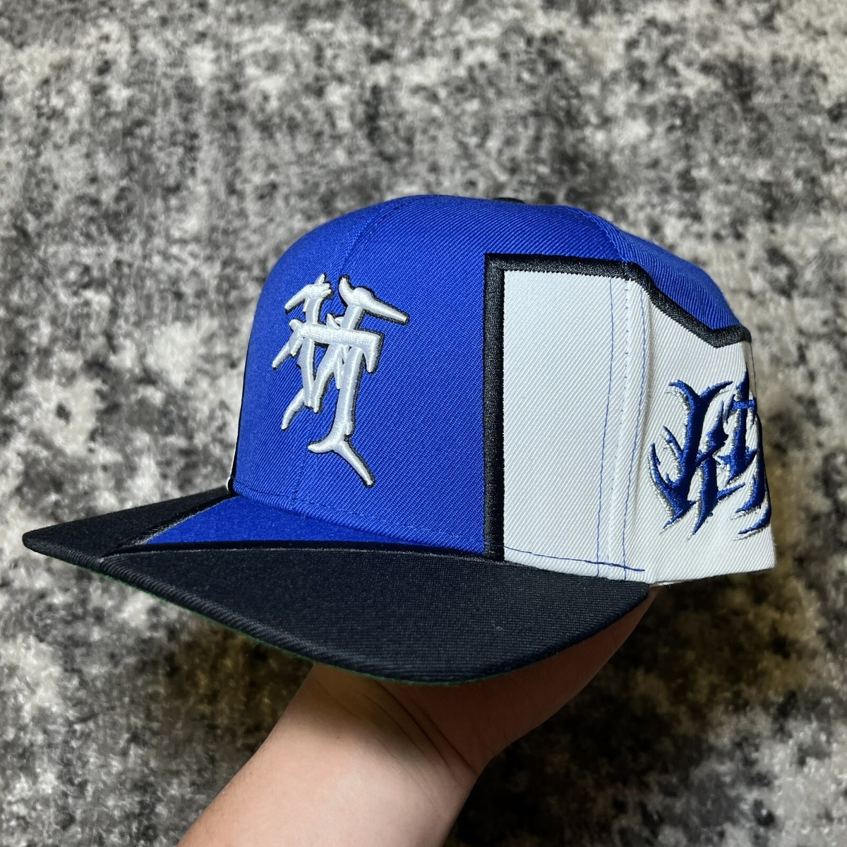 KTH KILL THE HYPE LA SACRED TRINITY BLACK & BLUE LA HAT | eBay