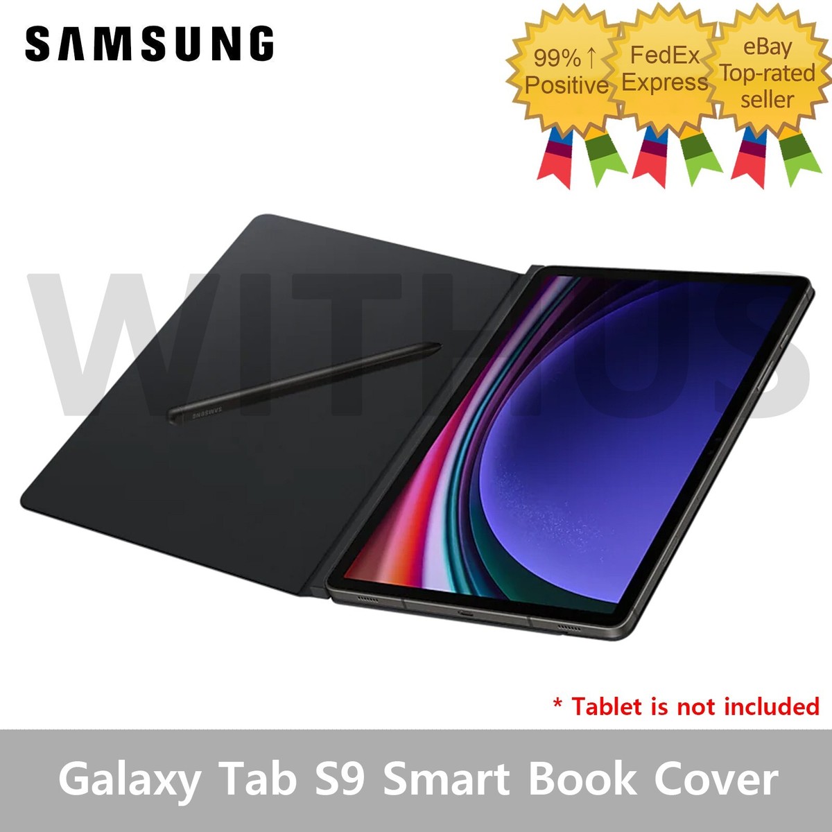 SAMSUNG Galaxy Tab S9 Smart Book Cover Official Case EF-BX710