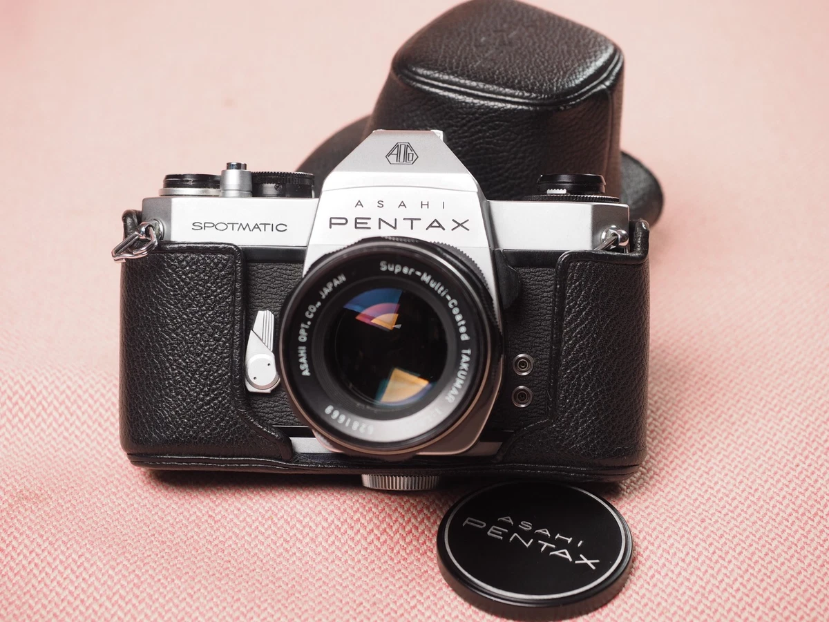 PENTAX SPOTMATIC SP II SLR CAMERA SUPER-MULTI-COATED TAKUMAR 55mm