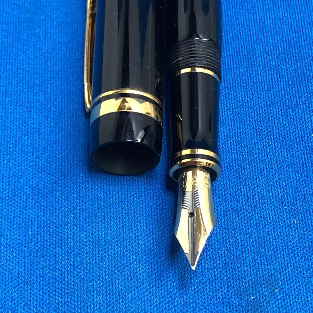 Parker Duofold 750 18Kインク付き万年筆 Parker Fountain Pen DUOFOLD