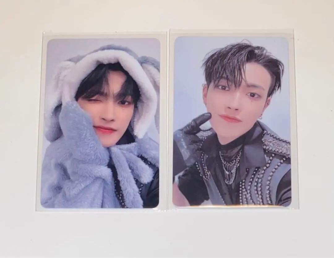 ATEEZ HongJoong Photocard Witness Makestar Lucky Draw gray rabbit