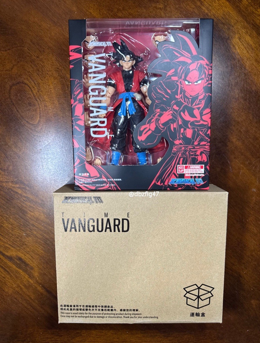 SH Figuarts Dragon Ball Z Demoniacal Fit Goku Time Vanguard Xeno