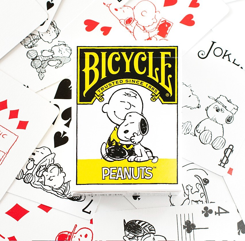 Bicycle Peanuts Snoopy Playing Cards Trump Rare | eBay