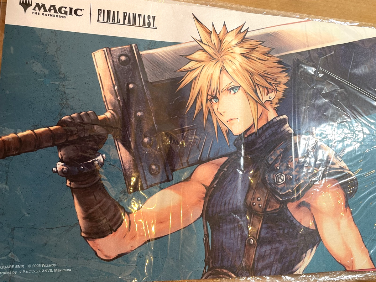 ユウナ セフィロス クラウド プレイマット 3種セット MTG FF クラウド