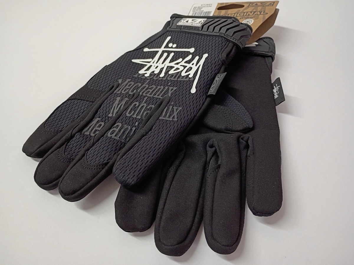 STUSSY MECHANIX GLOVES (XL) ステッカー付き Mechanix Gloves – Black