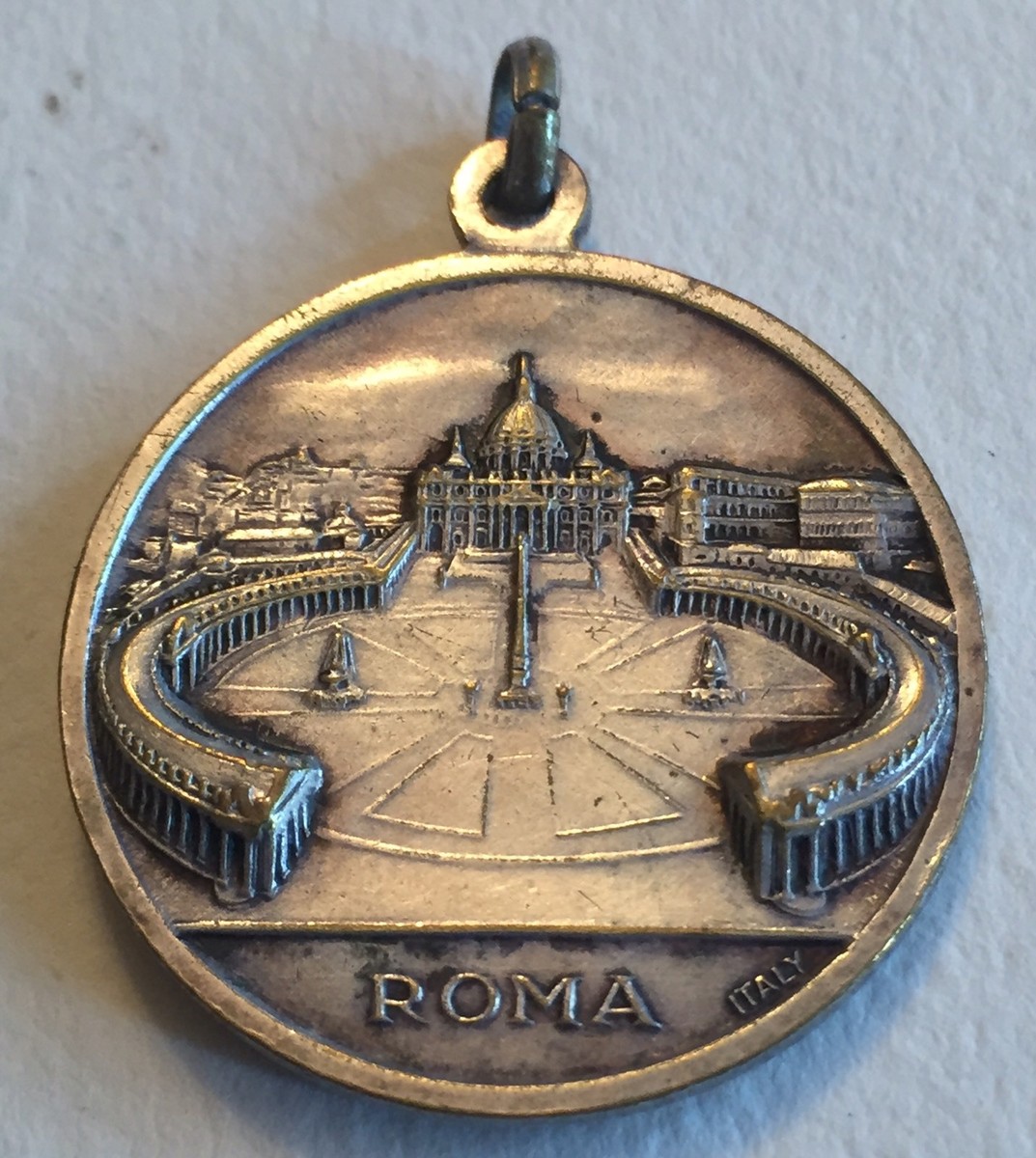 VINTAGE ROME ITALY POPE JOANNES XXIII PONT MAX MEDAL ITALIAN