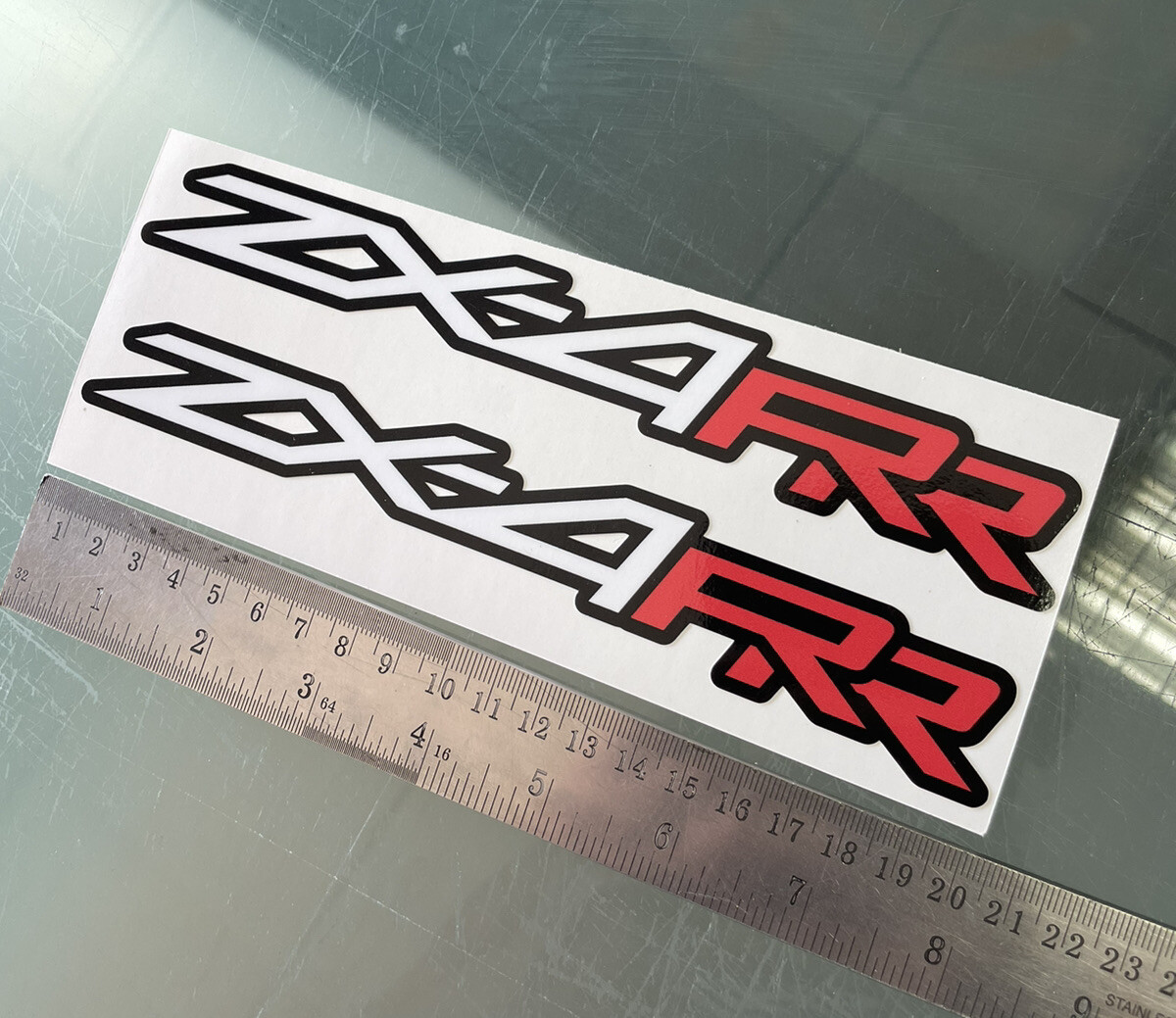 ZX4RR ZX-4RR ZX4R Fairing Decals / Stickers (Any Colour*) (200mm x
