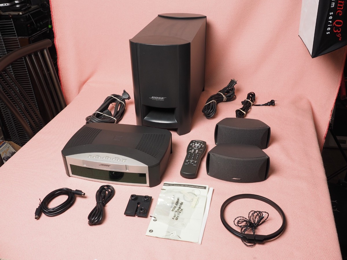 BOSEホームシアターシステム 321 BOSE 3 2 1 GS Ⅱ DVD ホームシアター