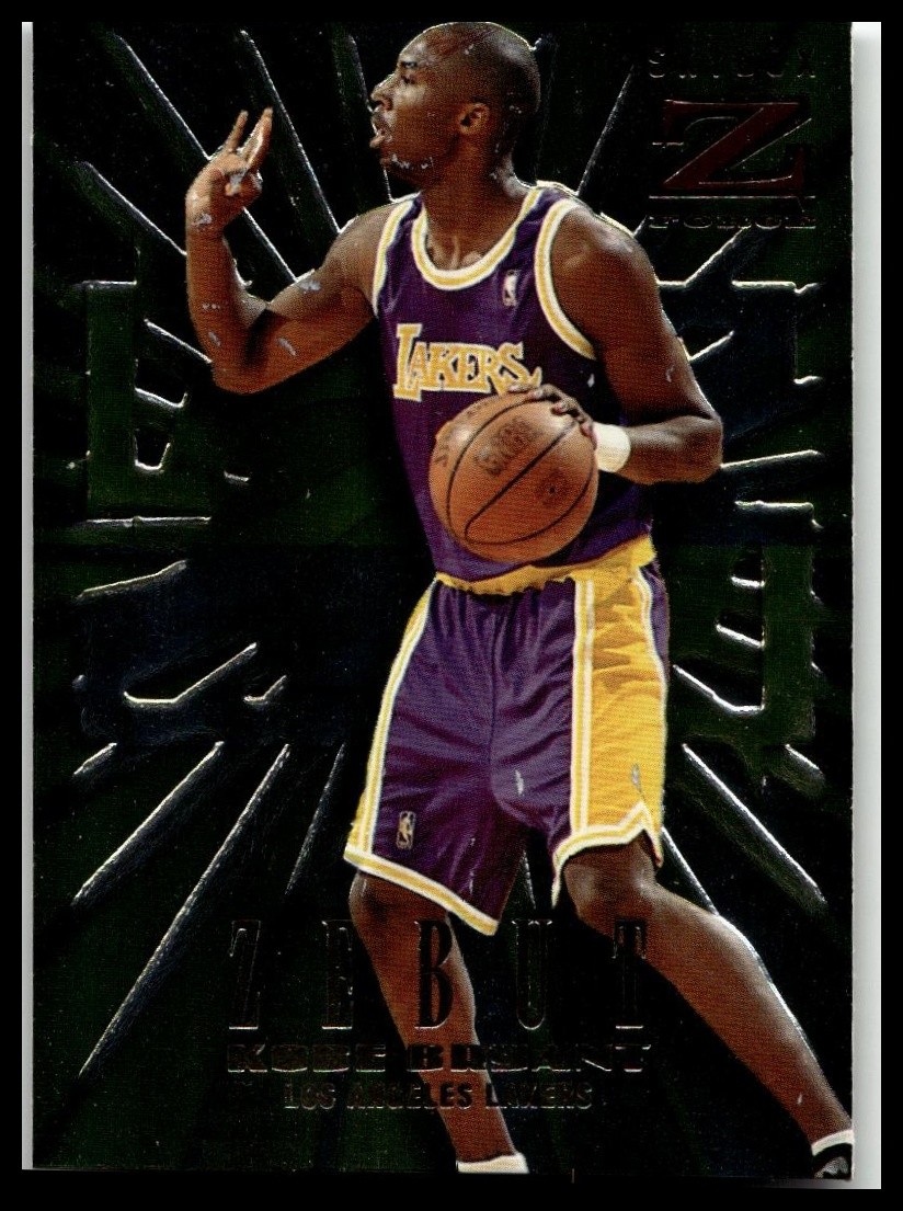 Kobe Bryant 1996 Skybox Z-Force #3 Zebut Price Guide - Sports Card