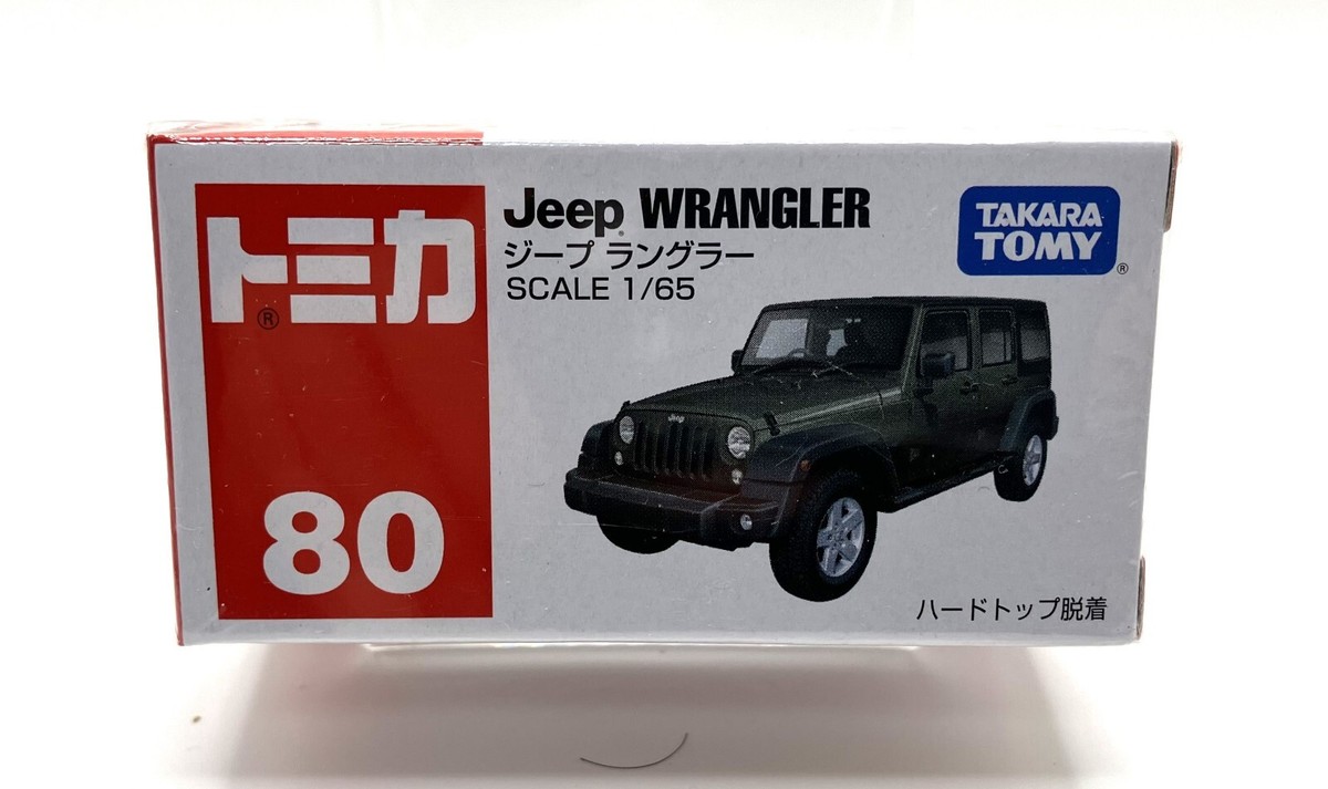 Takara Tomy Tomica NO.80 Jeep Wrangler 1/65 Scale Japan | eBay