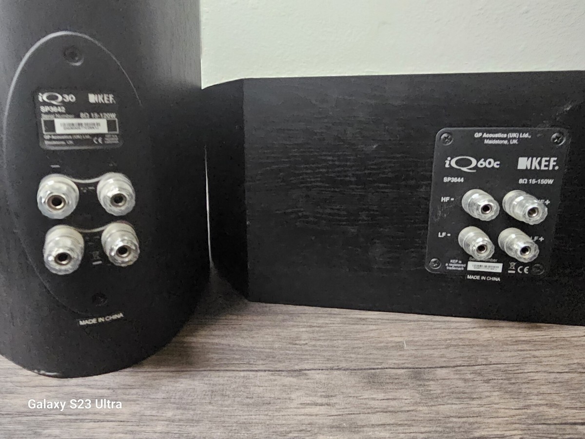 KEF iQ60C センタースピーカー 8Ω 15-150W 【送料込み】