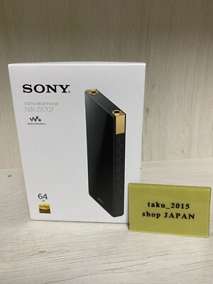 SONY WALKMAN NW-ZX707 64GB Hi-Res ZX Series Audio Player Black