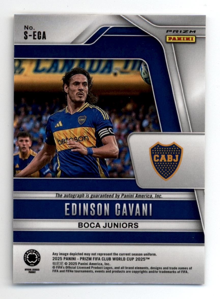 Edinson Cavani Auto Donruss BGS9.5 カバーニ Edinson Cavani Auto