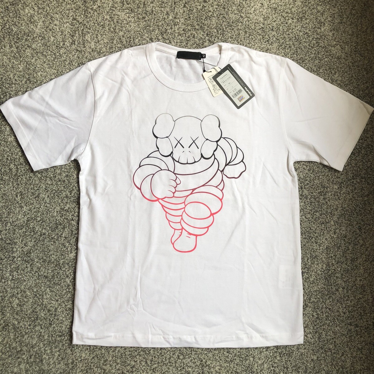 中古・古着通販】Original Fake (Original Fake) KAWSプリントTシャツ