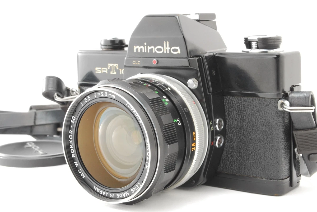 美品 ミノルタSRT101 テレロッコール135ミリF3.5付 Vintage Minolta