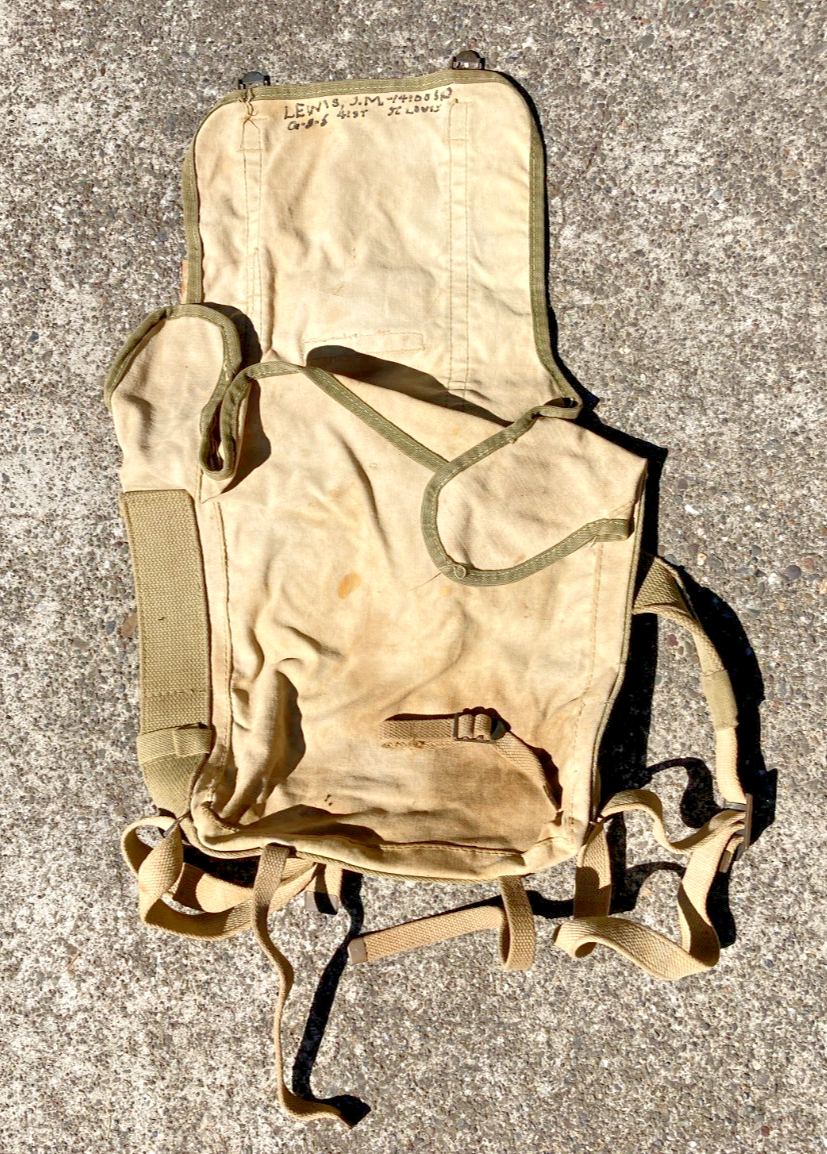 M1941フィールドパック＋カーゴパック・スコップケースセット 米軍海