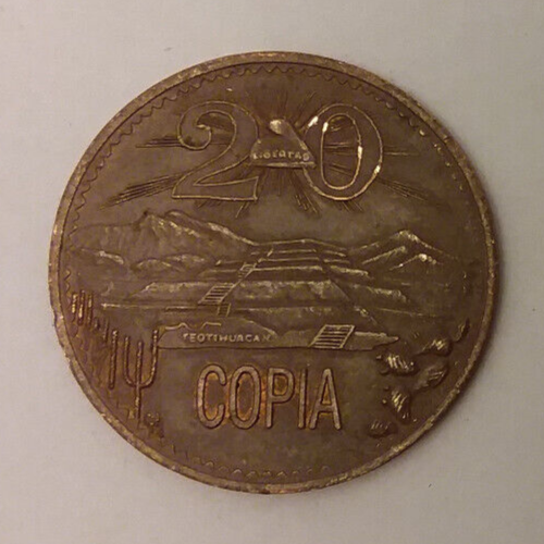 Mexico 20 Centavos Fantasy Copy Coin Token 28mm | eBay