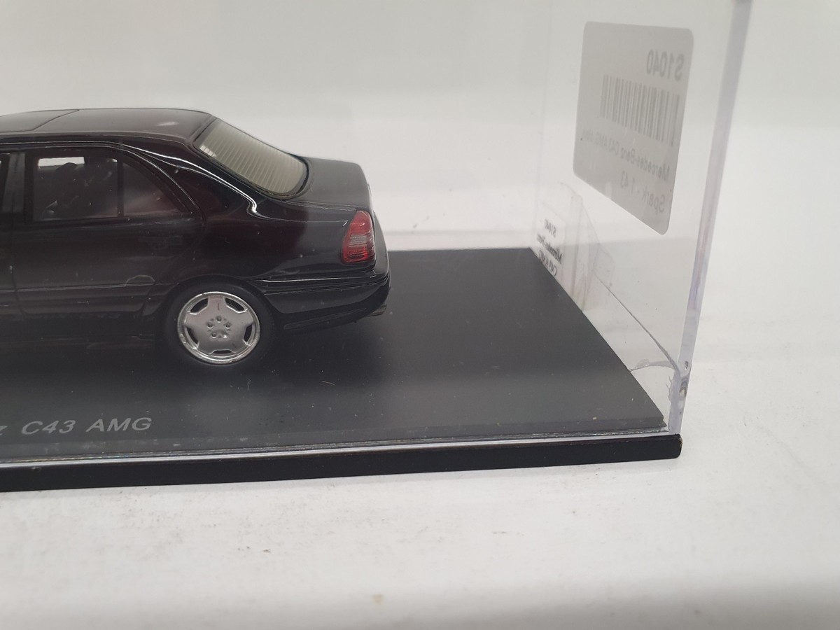 1/43 RARE MERCEDES-BENZ C43 AMG W202 1997 SPARK S1040 NO SCHUCO NO