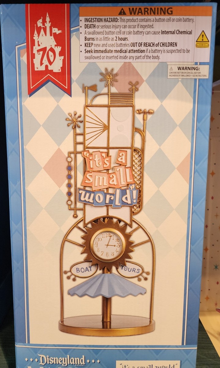 it's a small world 時計 ディズニー 70周年 it's a small world