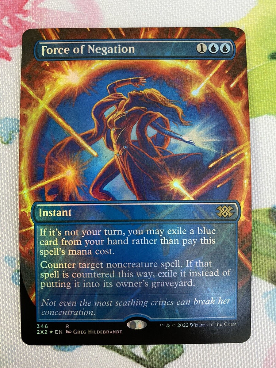 MTG 否定の力 エッチング FOIL エッチング・Foil】(009)□旧枠