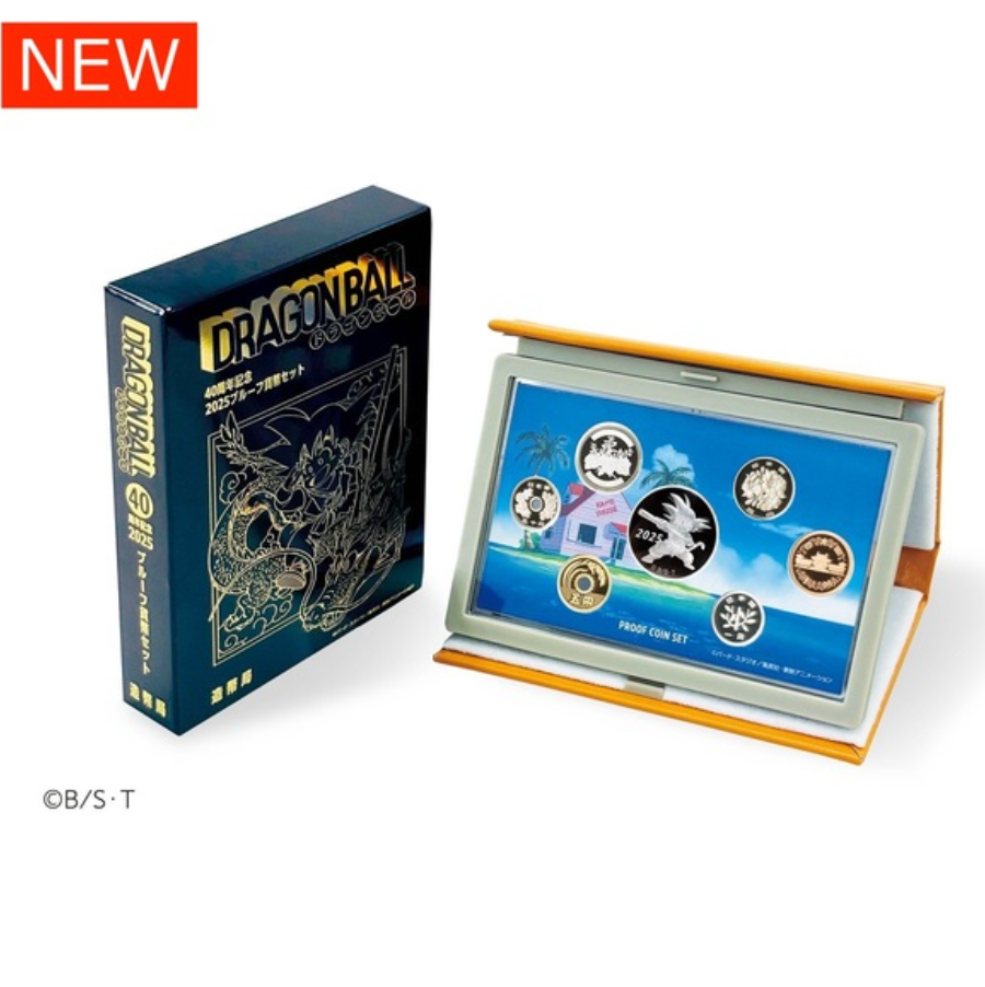 PSL Dragon Ball 40th Anniversary 2025 Proof Coin Set limited JAPAN