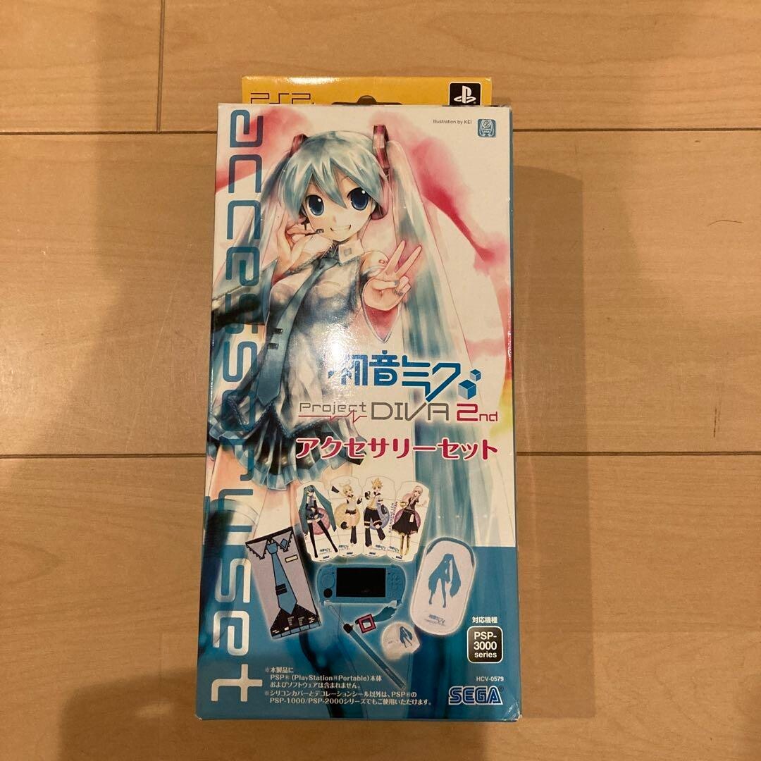 Hatsune Miku Project Diva 2nd Accessory Set For PSP-3000 Sega