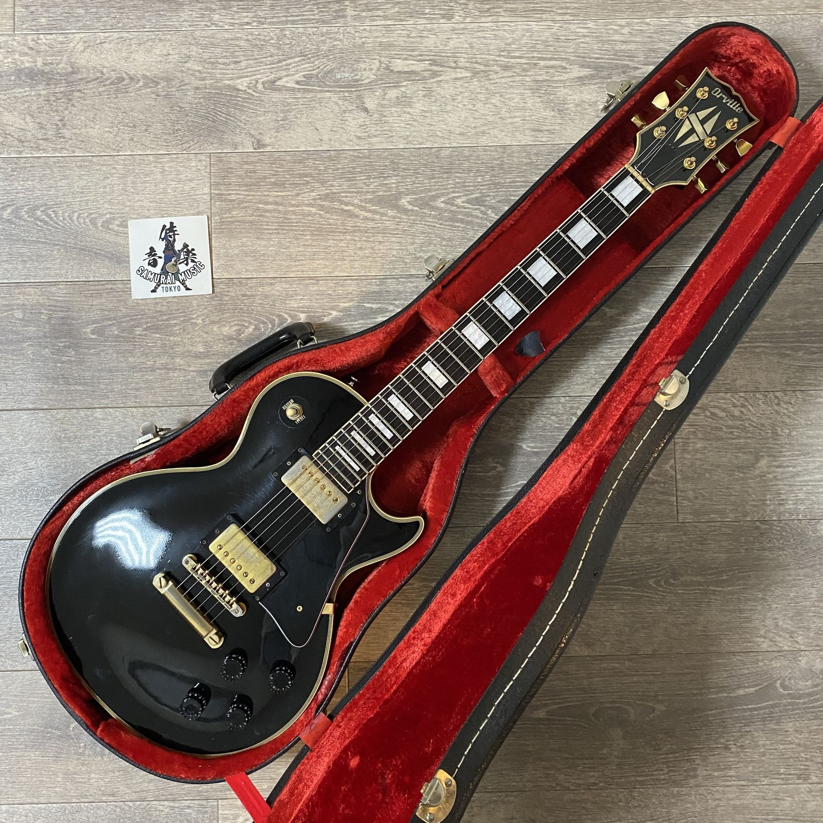 ジャンクOrville LP オービル レスポール Gibson PU搭載
