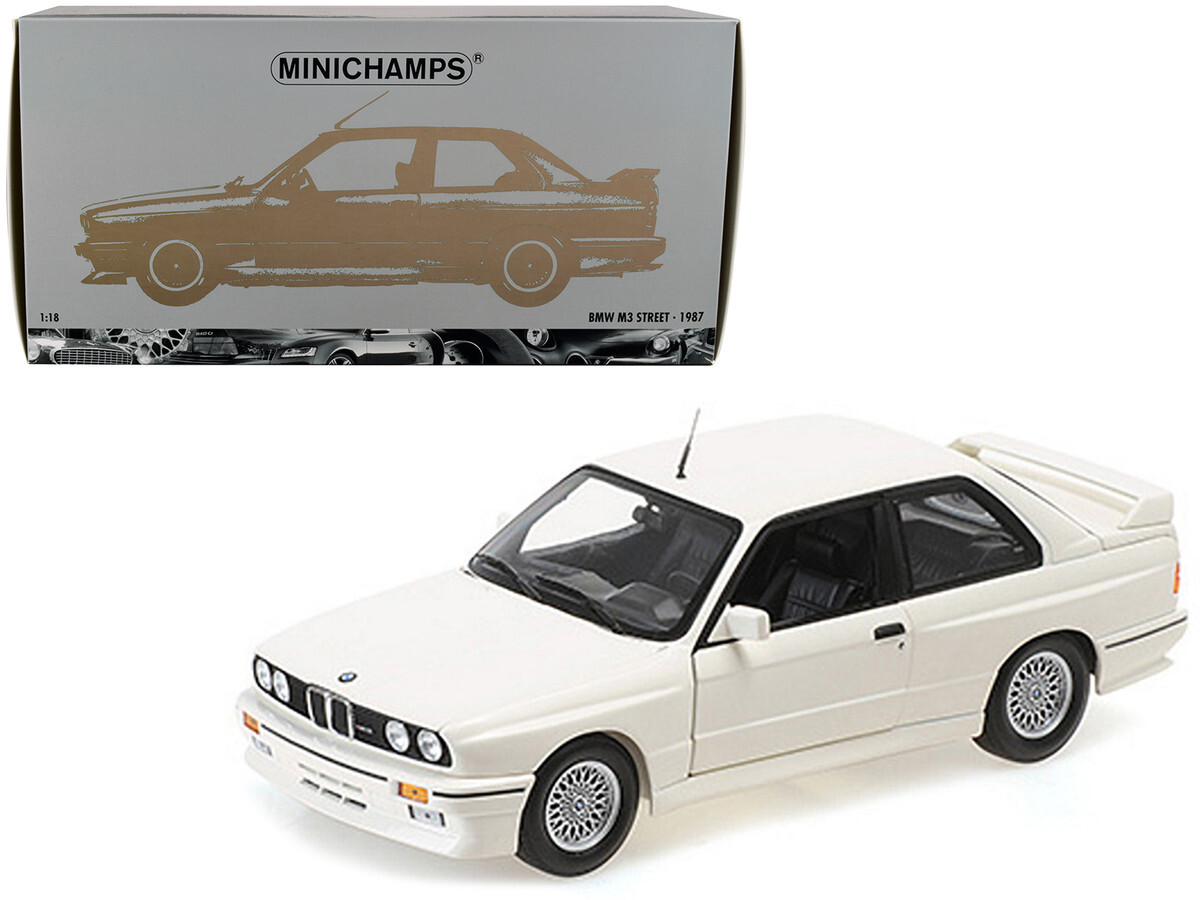 ミニチャンプス 1/18 E30 M3 ストリート・1987 BLACK／MINICHAMPS 1/18