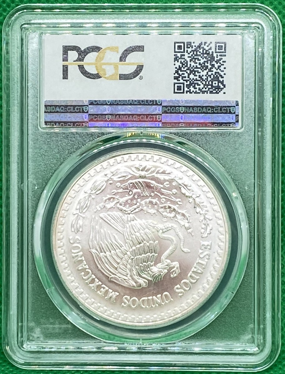 1998 Mo MEXICO PCGS MS69 1 OZ SILVER LIBERTAD SUPER RARE | eBay