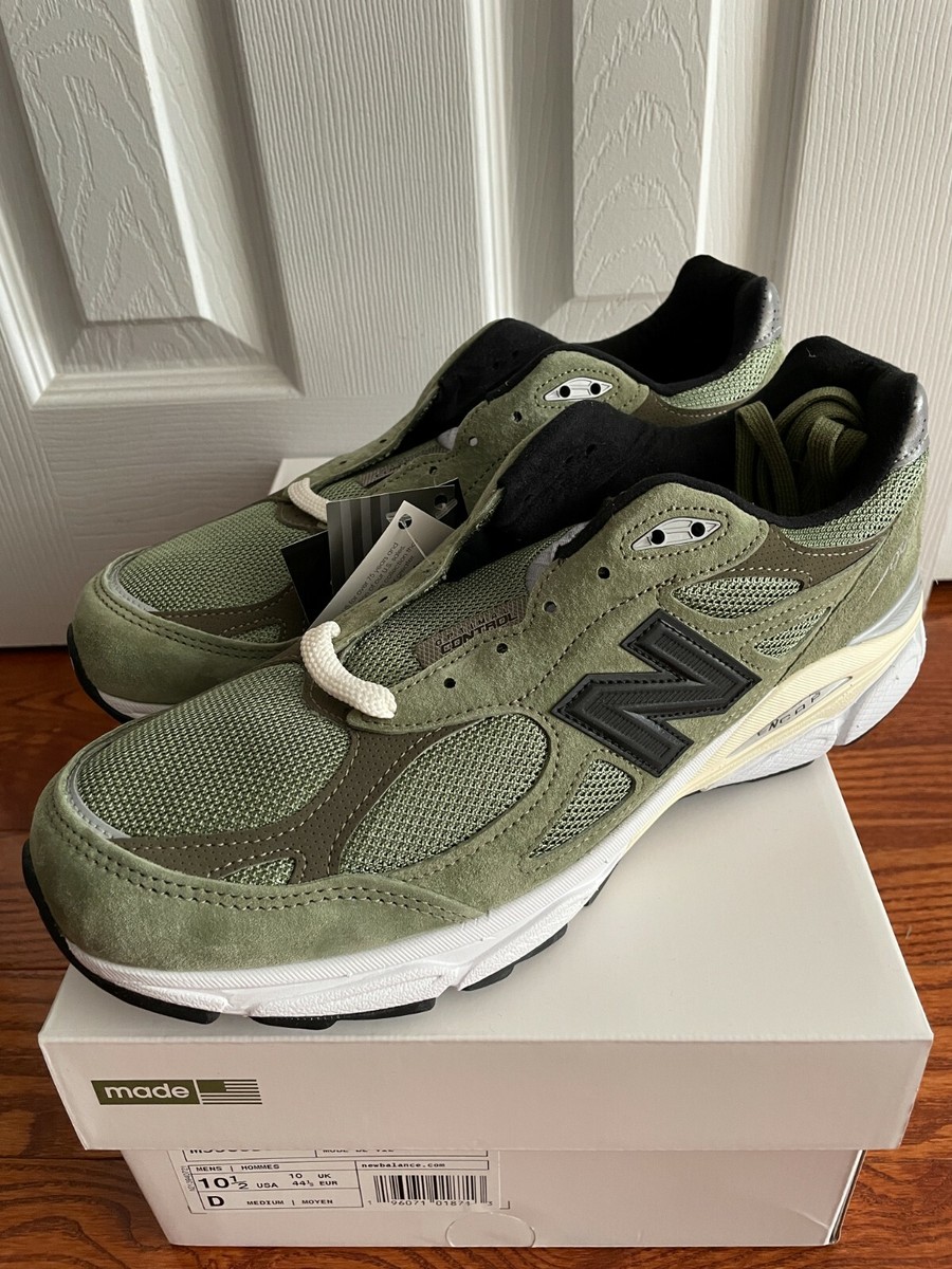 New Balance 990v3 JJJJound Olive Size 10.5 NEW M990JD3 Green Grey