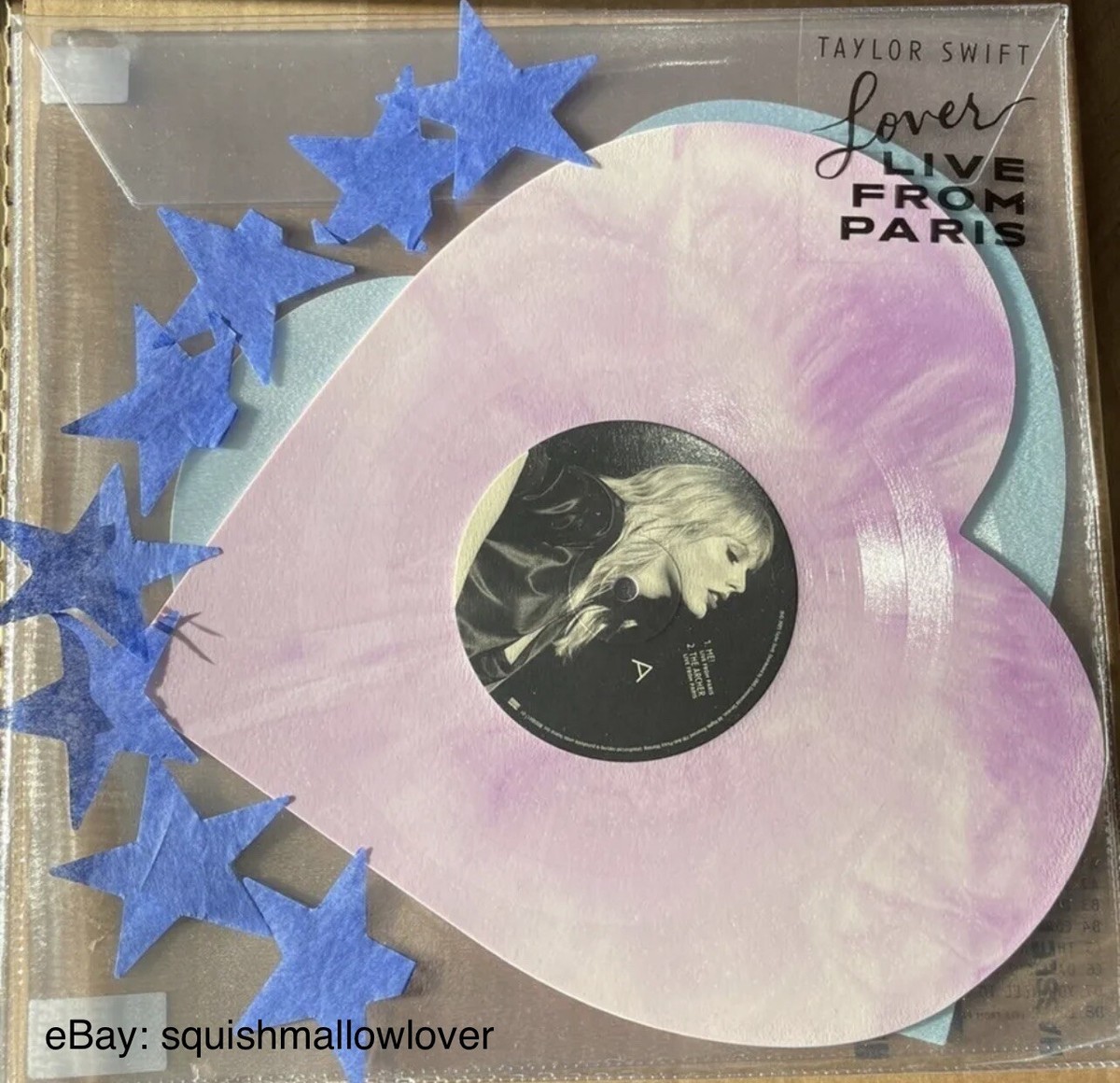 taylor swift lover live from parisレコードCD Taylor Swift Lover