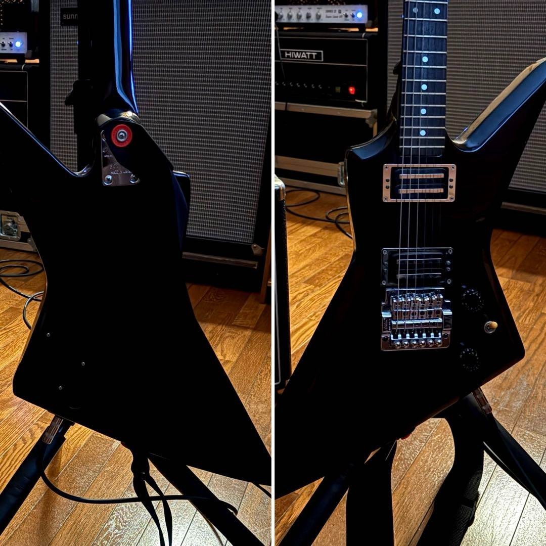 Vintage エレキギター Amazon.com: Dean ZX Electric Guitar, Trans