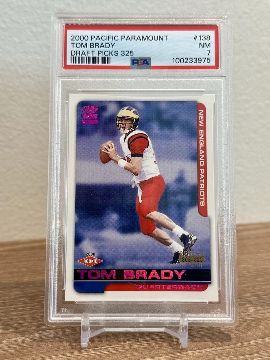 2000 Pacific Paramount Tom Brady #138 for sale | eBay