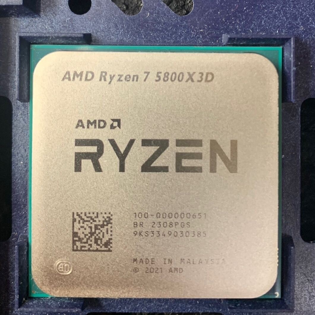 AMD R7 5800 X3D CPU 8Cores 16Thread 4.5GHz Processors Socket AM4