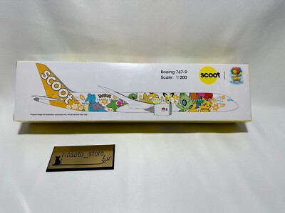 未開封！Scoot ポケモン 飛行機 海外限定 記念モデルプレーン Japan