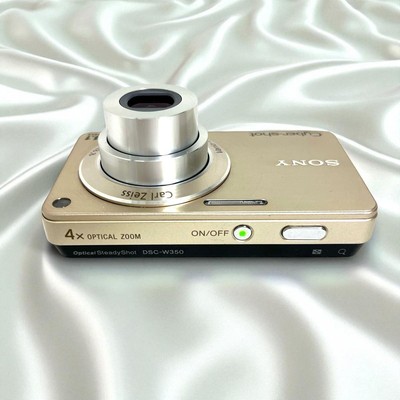Mint] Sony Cyber Shot DSC-W350 Compact Digital Camera Gold