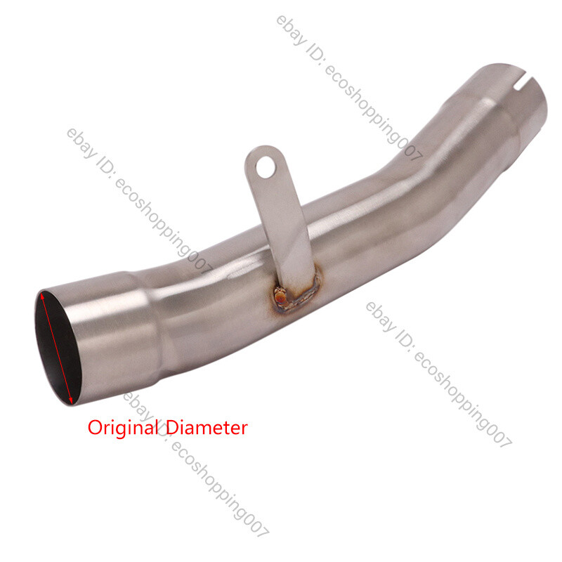 Exhaust Link Pipe Mid For Kawasaki Ninja ZX6R / ZX636 2009-2023