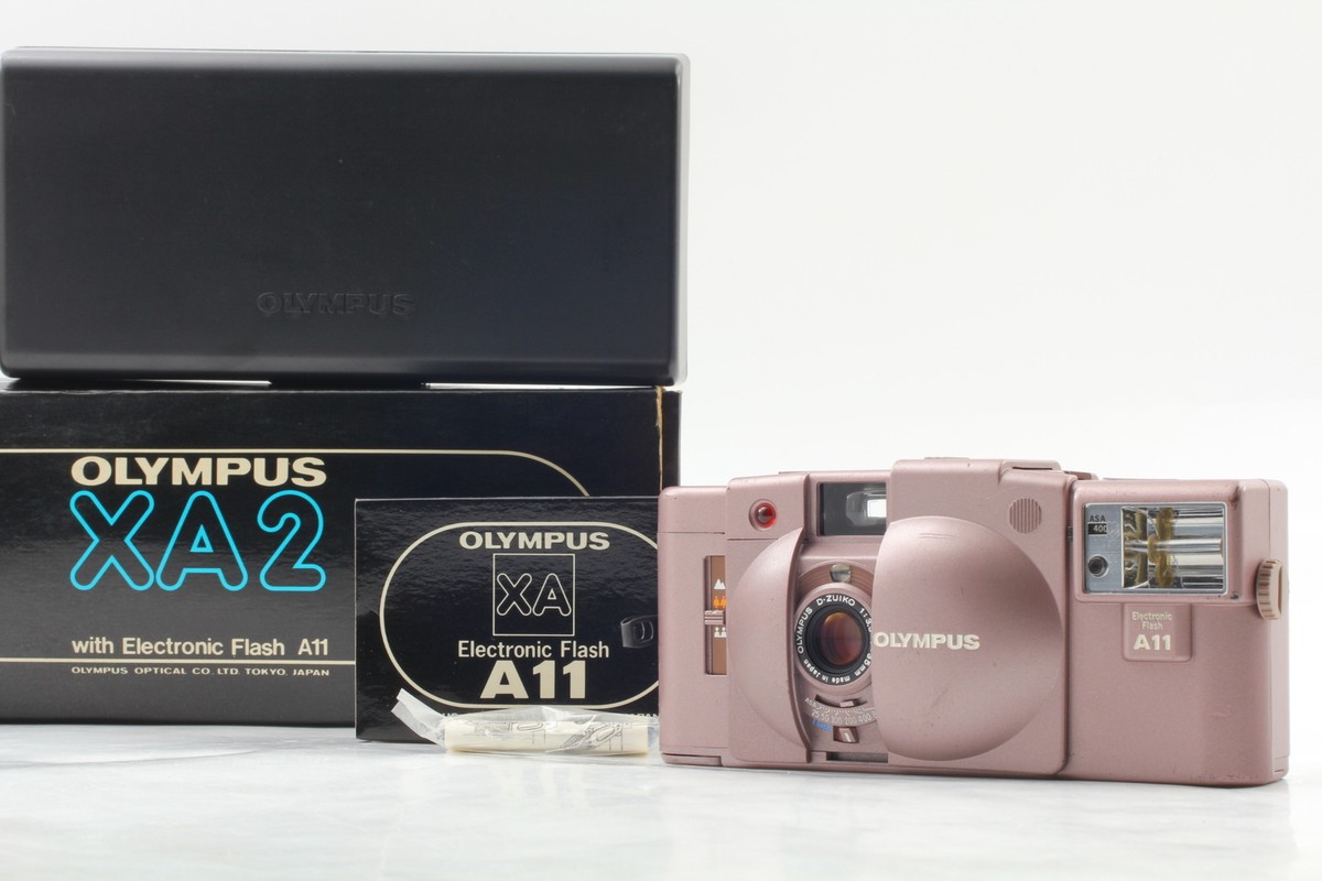 ☆希少・極美品☆オリンパス XA2 A11 ブルー 元箱付き #1486 ☆希少