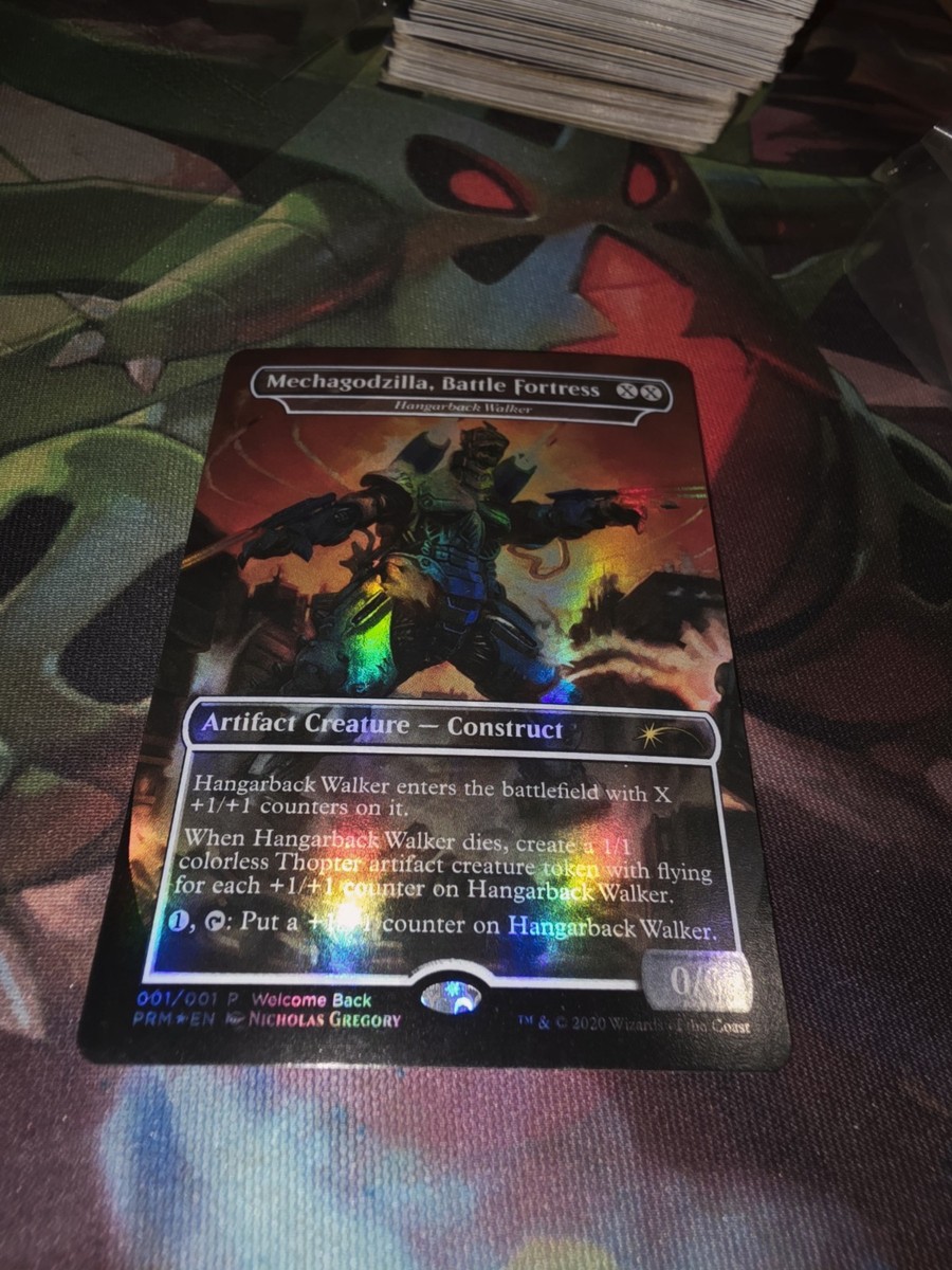 MTG 戦闘要塞、メカゴジラ 001/001 P 10枚 MTG 戦闘要塞、メカゴジラ