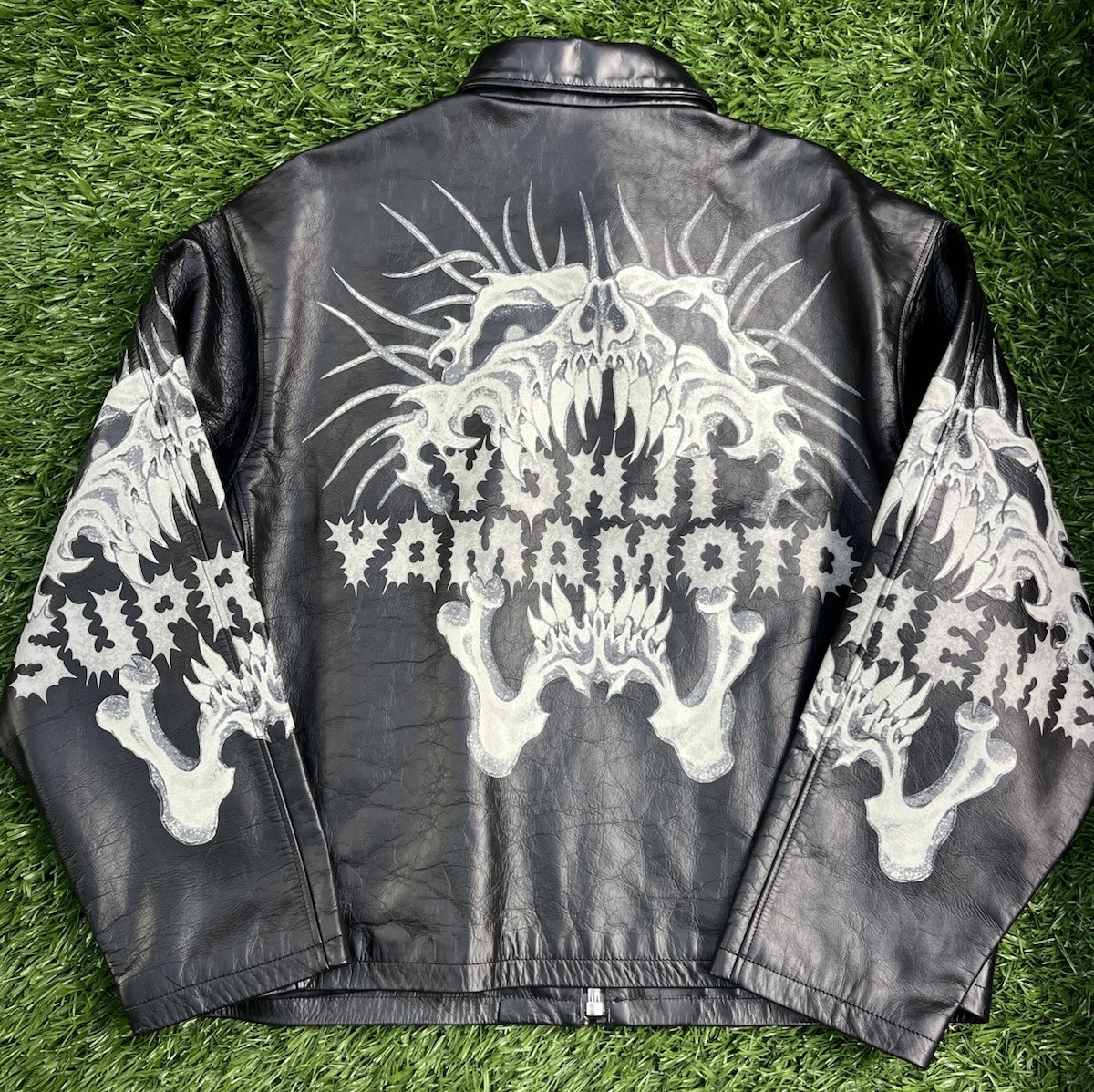 Supreme x Y's Leather Jacket Black Yohji Yamamoto FW25 Large IN