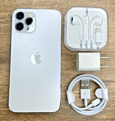 Apple iPhone 12 Pro - 128 GB - Silver (Factory Unlocked) Good