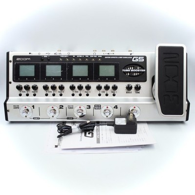 Zoom G5 Multi-Effects Guitar Effect Pedal for sale online | eBay