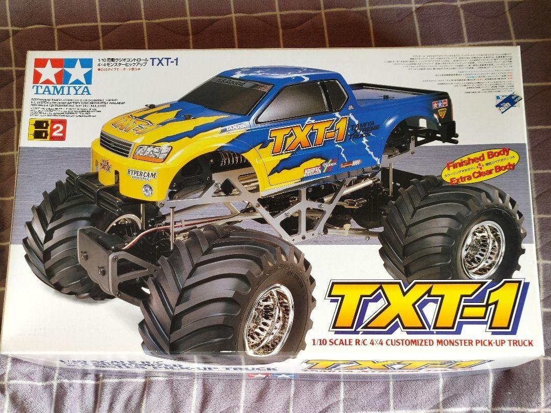 TAMIYA TXT-1 No. 58280 1/10 Scale RC 4x4 Customized Monster Pickup