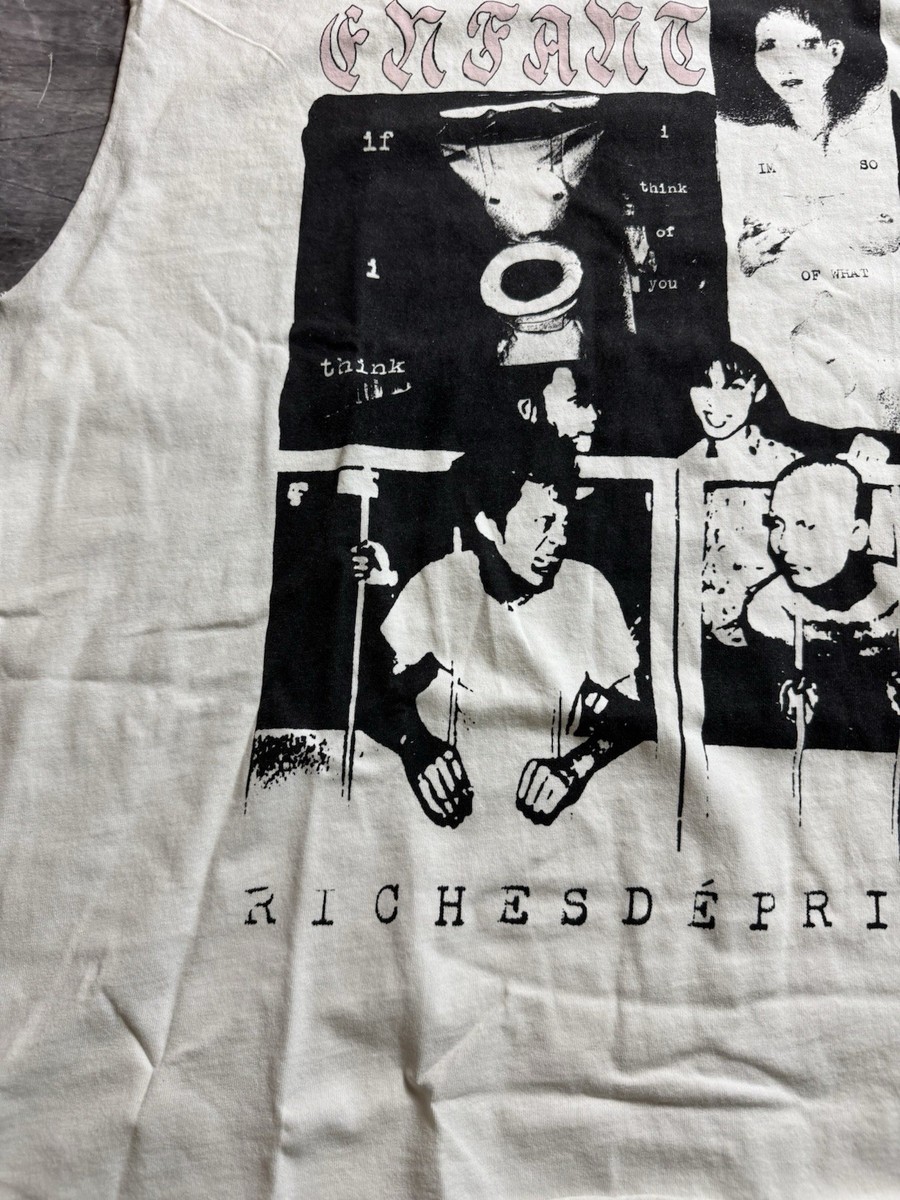 ENFANTS RICHES DEPRIMES ENDLESS BLOCKADES CUT OFF T-SHIRT - SIZE