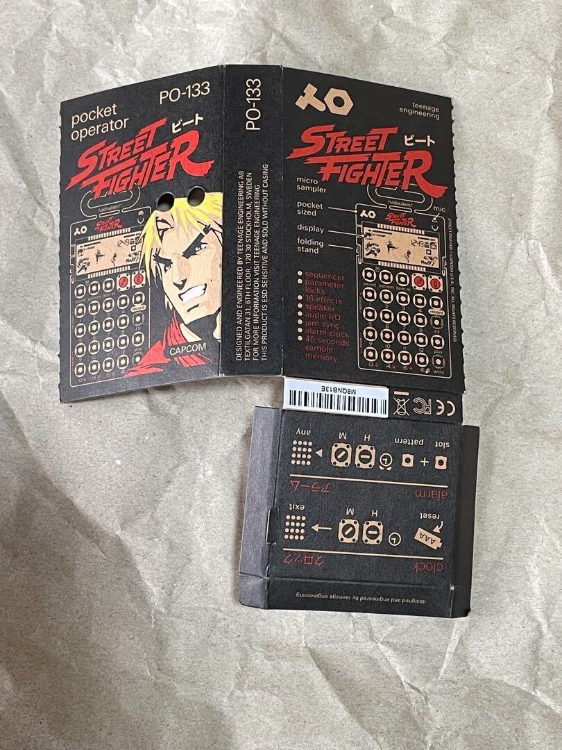 Teenage Engineering Pocket Operator Street Fighter PO-133 | eBay