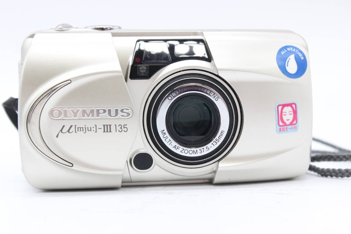 OLYMPUS μ[mju:]-III 135 コンパクトフィルムカメラ μ（ミュー