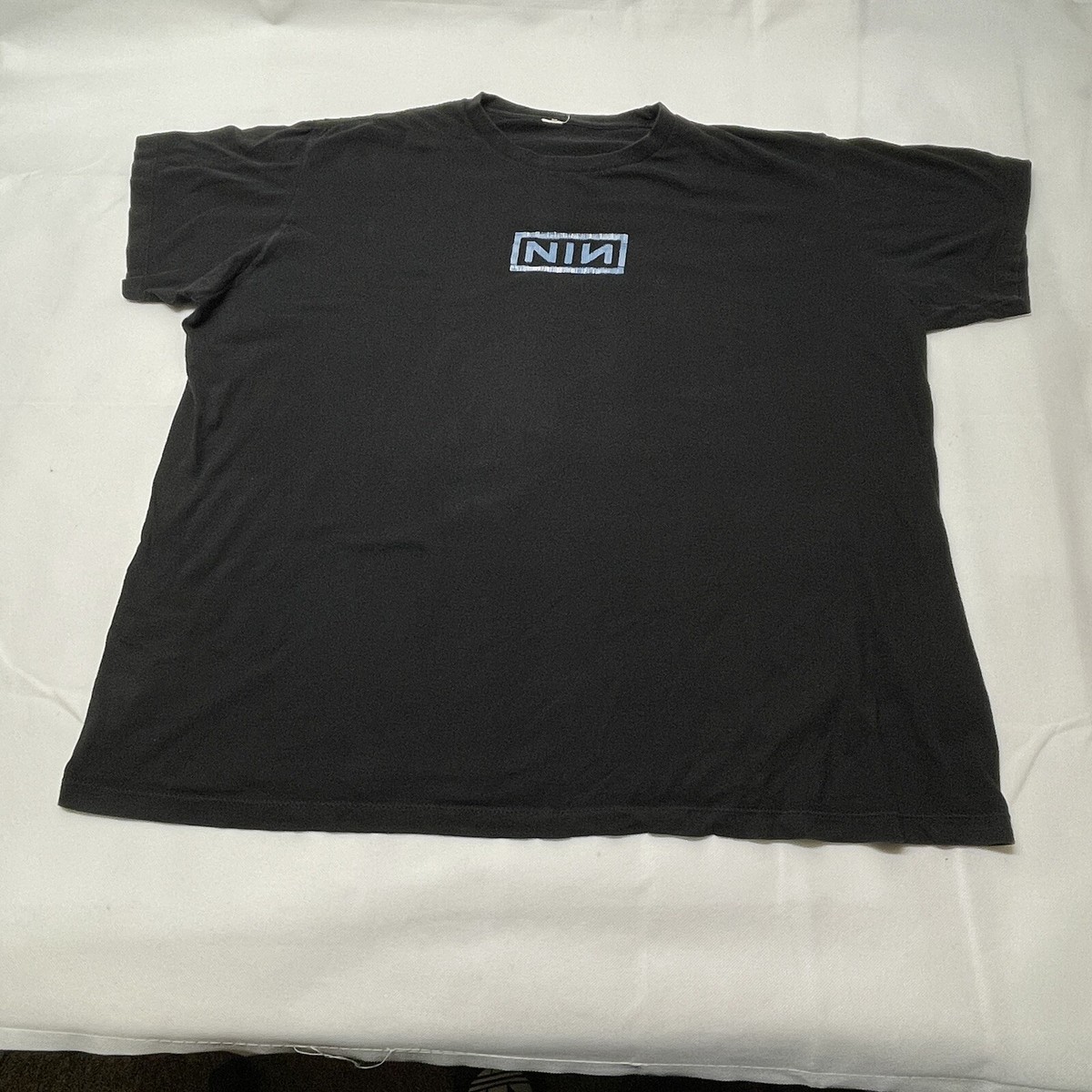 NIN Nine Inch Nails With Teeth Tour 2005 Graphic Concert Shirt