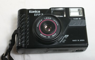 Konica EFP3 35mm Film Camera Konica 36mm Lens. Made in Japan | eBay