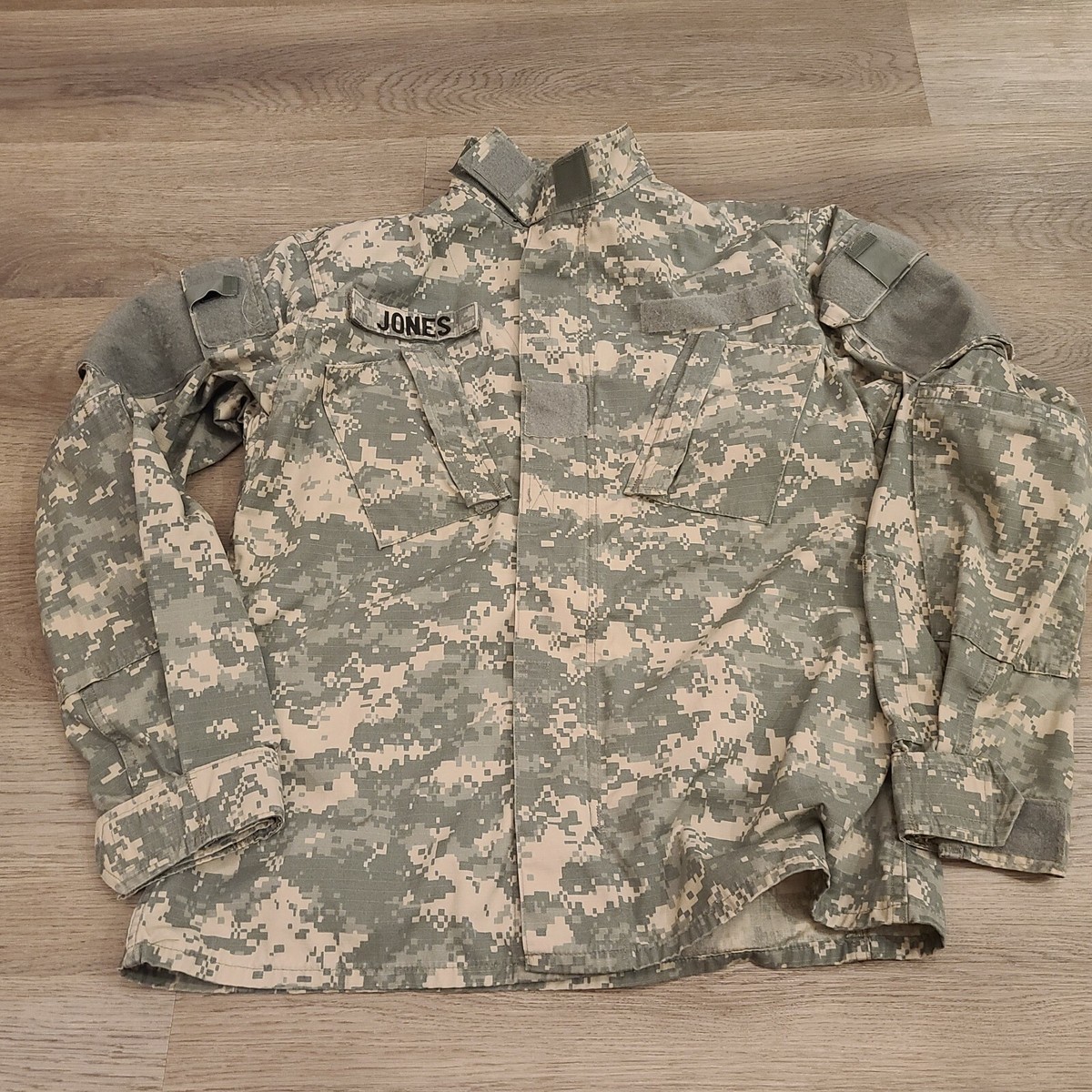 Army Combat Uniform Digital Military Coat/Jacket Full Zip Size