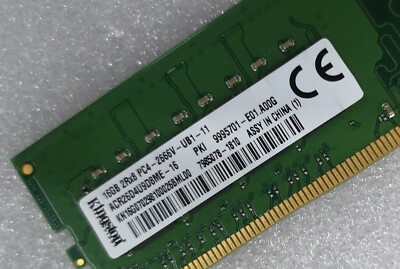 Kingston 16GB DDR4 2666 Desktop DIMM RAM PC4-21300 for HP DELL